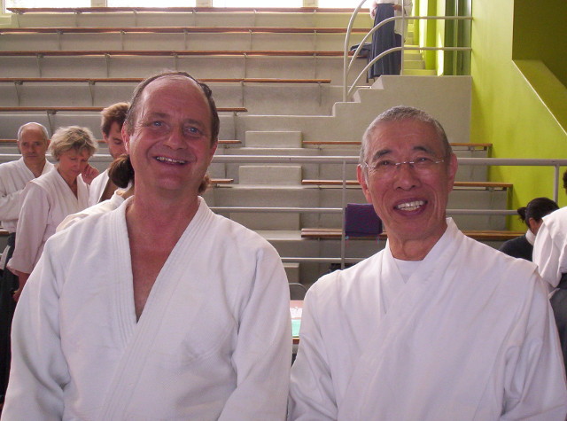 Philippe Sense et Maître Masamichi Noro (Paris, Novembre 2008)
